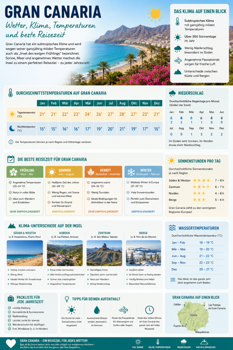 Gran Canaria Wetter